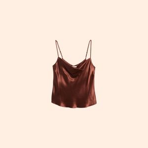 Reformation Sammi Top (Chestnut)